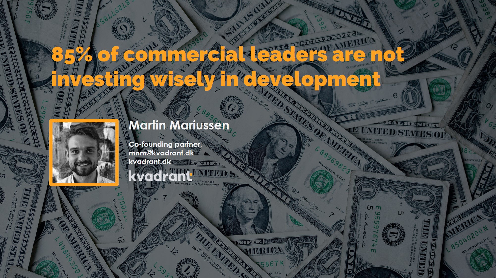 Blog #23 I'm sure you're investing wisely in Marketing and Sales Enablement tools (but 85 of your colleagues aren't…)