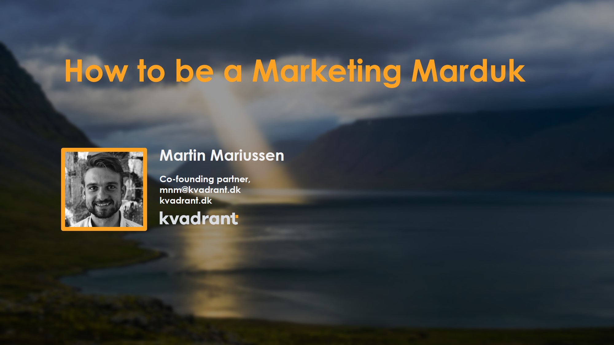 Blog#12 Marketing Marduk