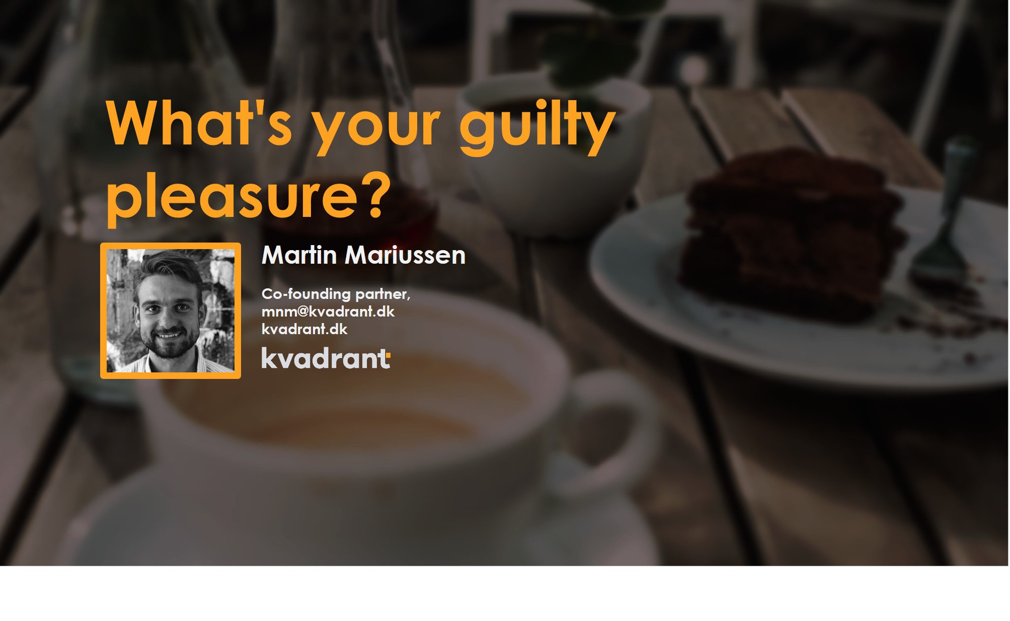 Blog#13 Guilty Pleasure
