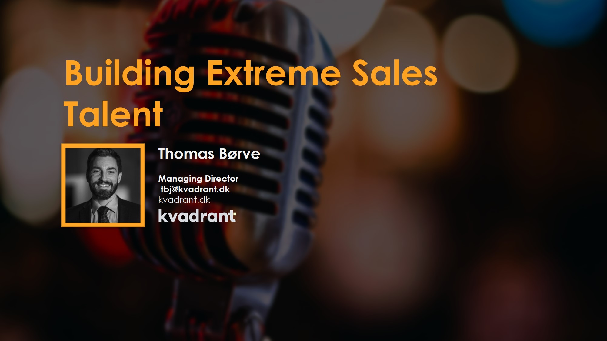 Blog#5 Sales Talent