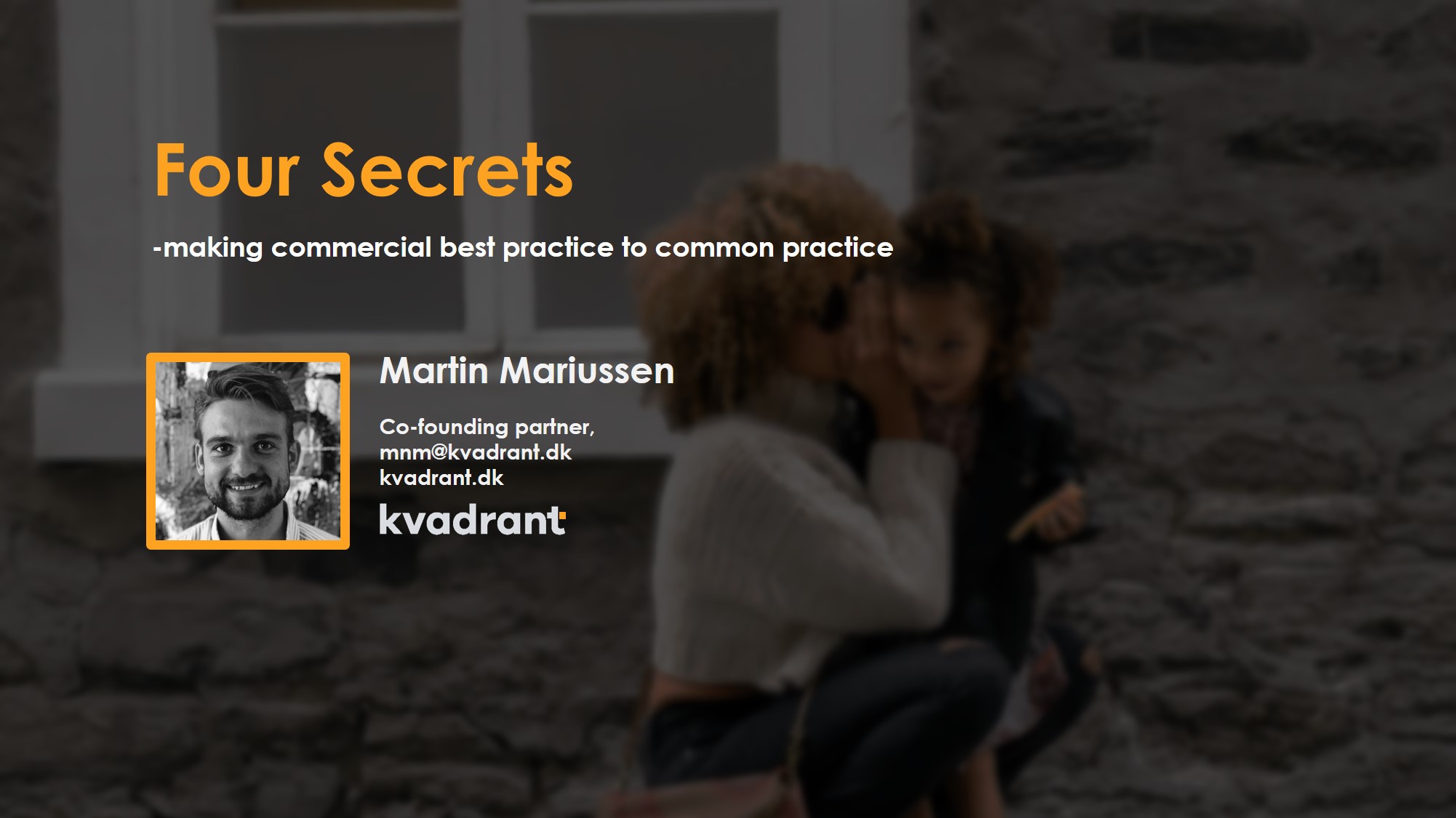 Blog#9 Four Secrets
